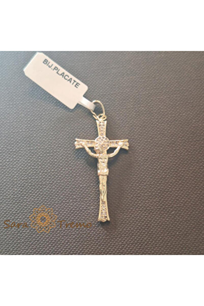 SaraTremo Cruciulita placata cu aur Darul Luminii