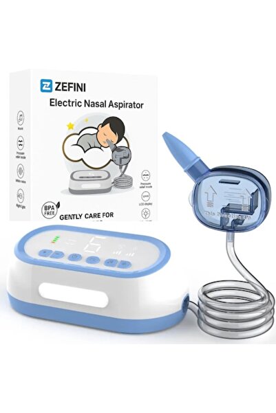 Zefini Aspirator nazal electric T30 pentru bebeluși, 70 KPA, 6 viteze, silenț...