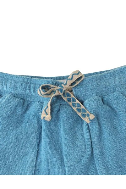 Gingersnaps Boys Solid Side-Pocket Drawstring Shorts