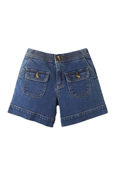 Gingersnaps Girls' Side-Pocket Shorts