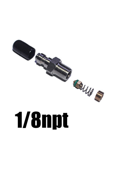 Choice3 Outer Male 1-8NPT HPA Air 8mm Quick Disconnect Male Female Adaptor 8m...