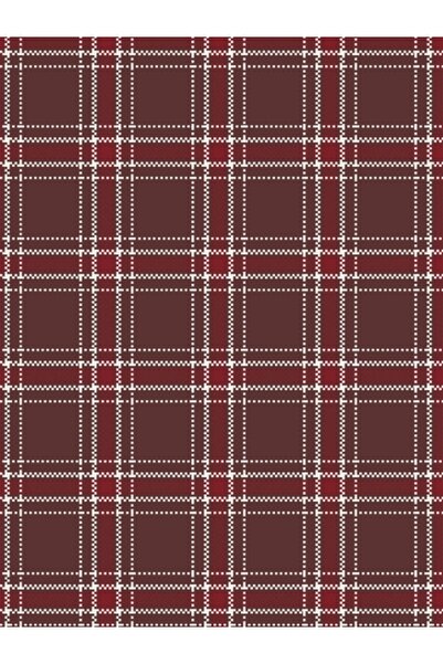 s.Oliver Men's shirt with checkered print and Regular fit, Dark red