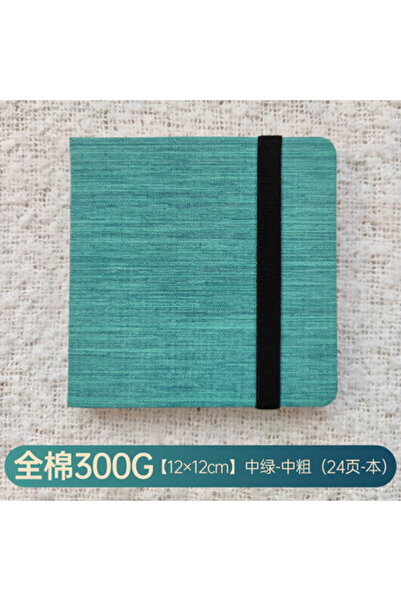 Choice Green(cold press) SeamiArt Potentate Mini Square Watercolor Journal Drawing Notebook Sketch Pad 100%