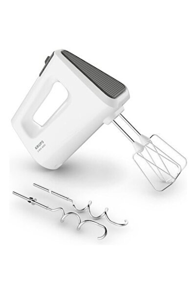 Krups Mixer de mână GN4001 3Mix, 450W, alb, 5 viteze