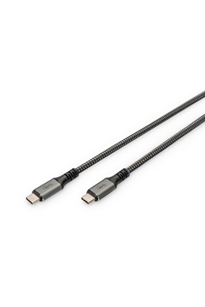 Digitus Cablu de date USB 4.0 Tip-C, 1 m, Negru