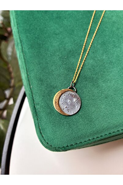 Miltonia Dolunay ve Hilal 925s Gümüş Kolye