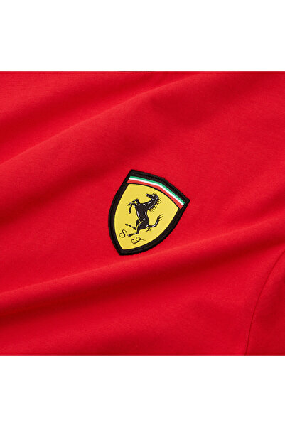 Puma Mens Scuderia Ferrari Race Colour Shield T-shirt - Red
