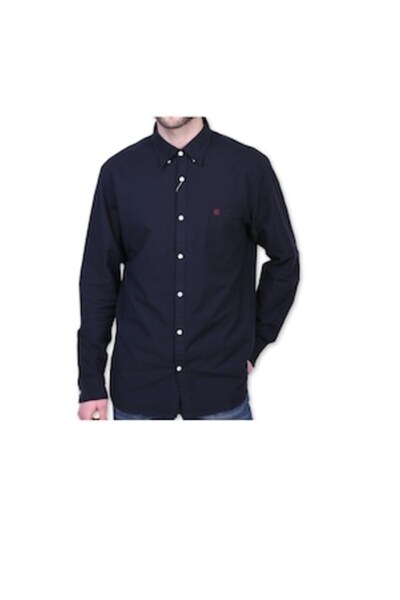 SELECTED - Shirt, black, cotton, size XL
