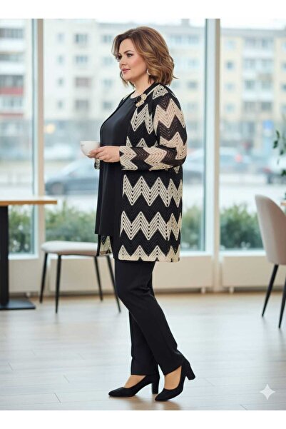 güncüoğlu Interior Cotton and Exterior Bluse Long Sleeve Double Bluse