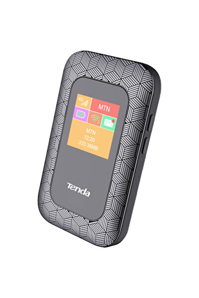 Tenda Router wireless 4G185, 4G/3G, portabil, 150 Mbps, afișaj OLED, baterie ...