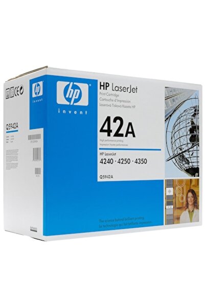 HP Cartuș Q5942A Negru