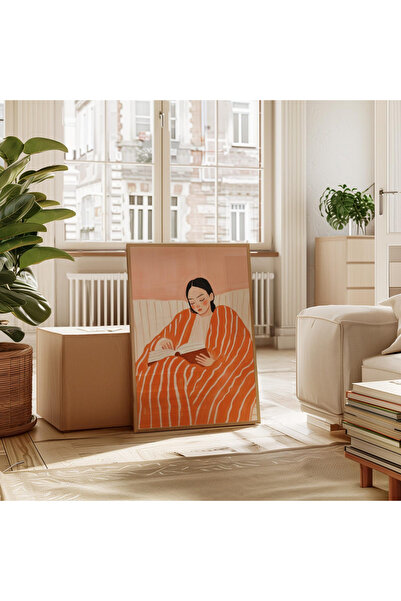 Tuba Decor Tablo dintr-o singură bucată cu rame din lemn pentru sufragerie, sufragerie, bucătărie