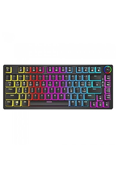 Savio Phenix Mechanical Keyboard, RGB LED, QWERTY US International, Black