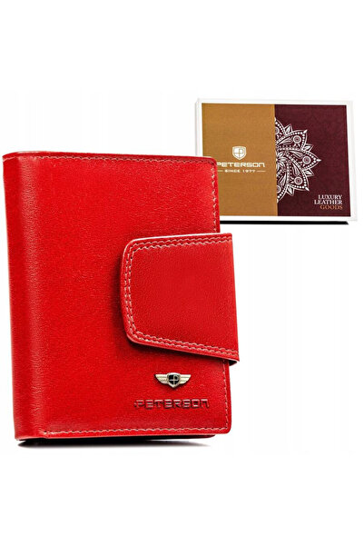 Other Women's leather wallet with snap closure - Peterson