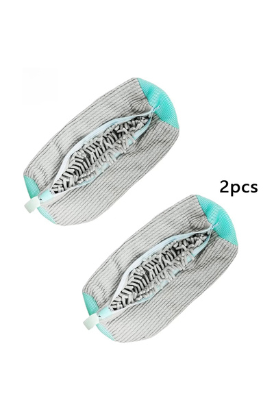 Choice 2 قطعة من أكياس الغسيل المبطنة بشبكة الغسيل لحماية الأحذية من الألياف ...