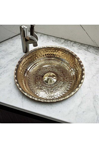 Bakır Center Gold Copper Hammam Stone Ottoman Dynasty Hammam Stone Gold Hammam Stone Luxury Hammam Stone Turkish Hammam