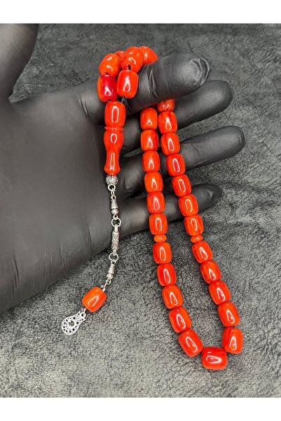 Mos Tespih Capsula Moire High End Strapping Amber Tasbih