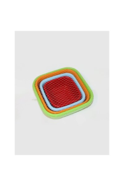 OEM Set of 4 Square Plastic Basins, 1L, 2L, 3L, 8L