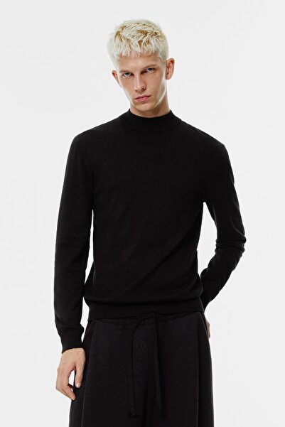 Pull & Bear Fine knit high neck jumper
