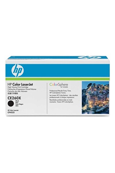 HP CE260X Черна тонер касета