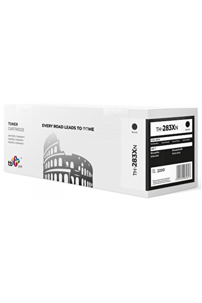 TB Print Тонер CF283X, TB PRINT, Съвместим с HP, Черен