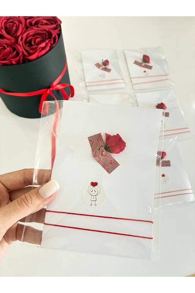 DeNors مجموعة من سوارين للحظ |   خيط أحمر بتفاصيل وردية |   هدية للوعد والخطو...