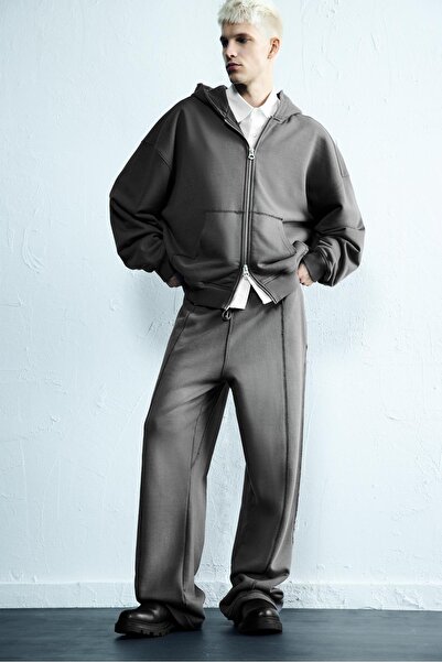 Pull & Bear Dikişli eşofman altı