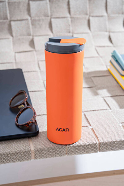 ACAR Dream Paslanmaz Çelik Termos 400 ml Turuncu