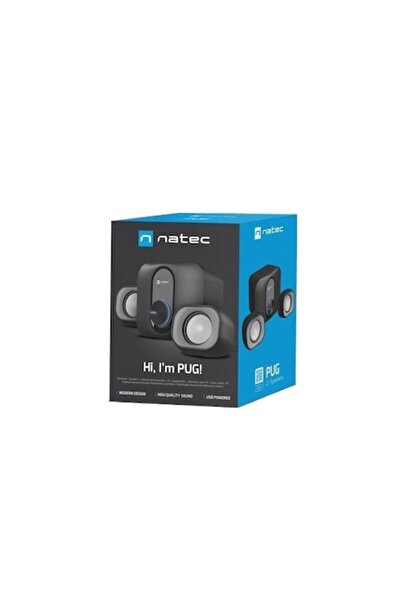 Natec Boxă Pug 11W RMS 2.1 Neagră