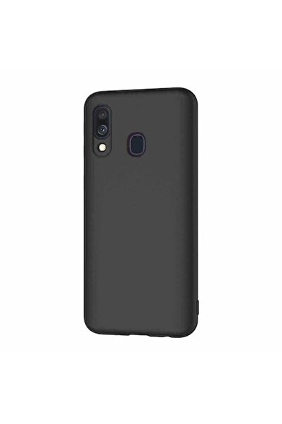 LC.IMEEKE Carcasă ultra subțire din silicon pentru Samsung Galaxy A30 - Neagră