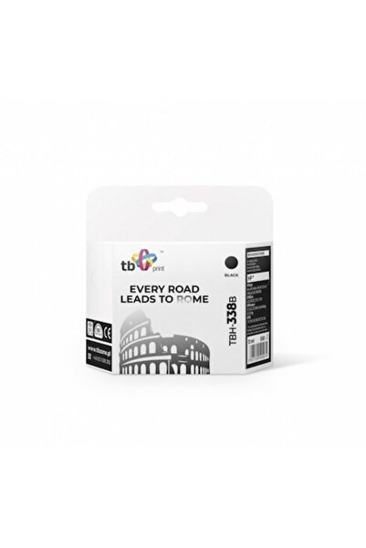 TB Print Ink Cartridge, TB Print, For HP, No. 338 - C8765EE, TBH-338B, Black