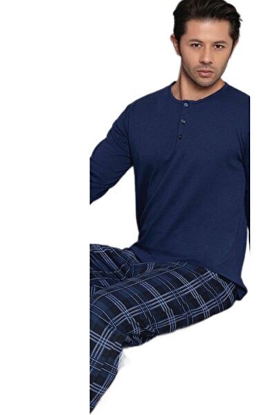 bipamuk Rocco Vento Interlock Fabric Winter Men's Pajama Set M–2Xl