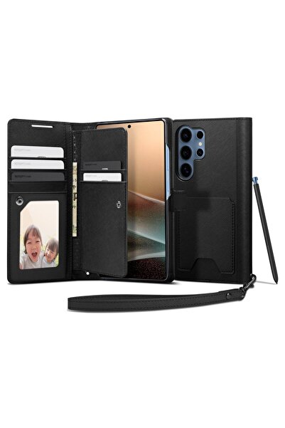 Spigen Wallet S for Samsung Galaxy S25 ULTRA case cover folio (2025) [7 Cards...