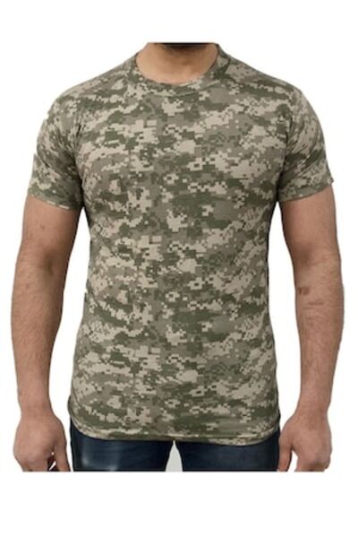 Game Technical Apparel SS Tshirt Digital Desert - Green - Size S
