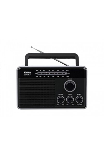 ELTRA Radio FM, 5 W, Negru