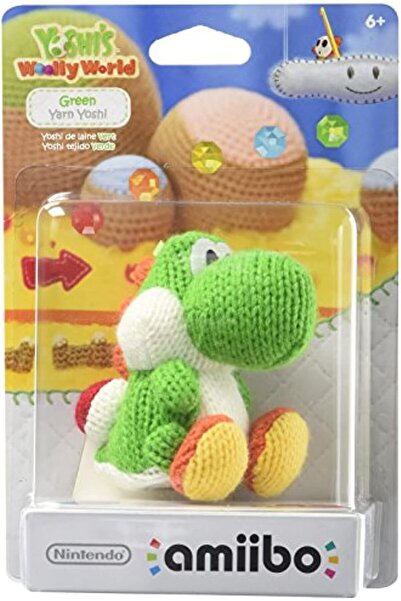 Nintendo Green Yarn Yoshi amiibo (Yoshi's Woolly World Series)