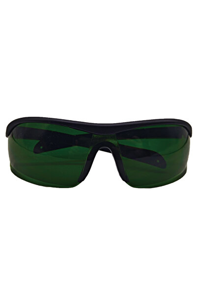 Choice زوج واحد من نظارات السلامة SAFETREE الواقية من الليزر باللون الأخضر، ن...