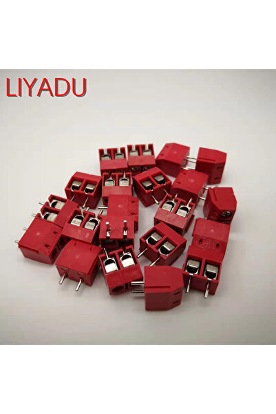 Choice11 أقدام حديدية حمراء عدد 100 قطعة KF301-2P، موصل ثلاثي الأطراف، نوع لو...