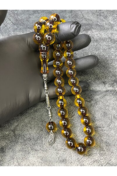 Mos Tespih Large Size High End Clamping Amber Prayer Beads