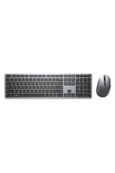 Dell مجموعة لوحة مفاتيح وماوس Pro Plus KM7321W، لاسلكية، QWERTY، رمادي