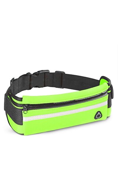 zioda smart essentials Centură de alergare și sport, zioda smart essentials®, cu 2 buzunare, suport pentru bidon, port pentru căști, Re