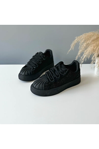 Casual Women's sneakers made of eco-leather, casual, BL575, Black