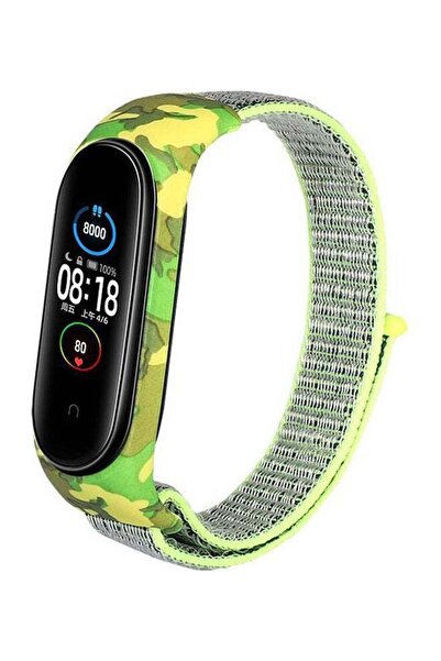 ineix حزام بديل من النايلون لساعة شاومي مي باند 5