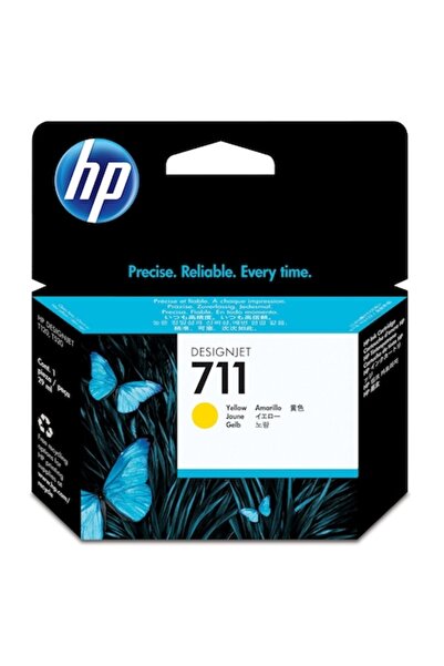 HP Cartuș de cerneală 711, galben
