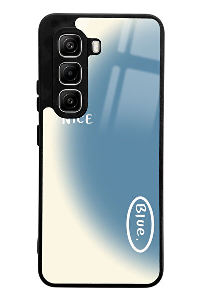 Spoyi Infinix Hot 50 Pro Nice Blue Designed Glossy Phone Case Compatible