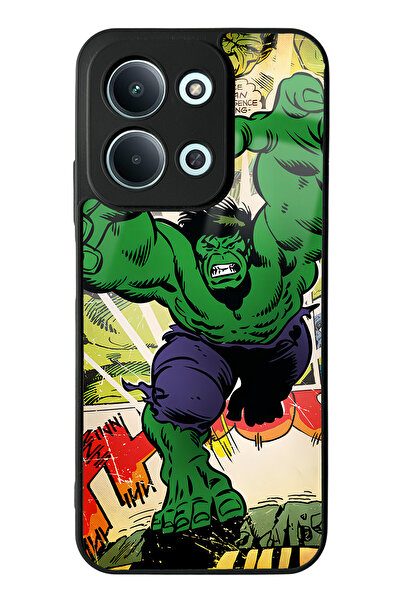 Spoyi Xiaomi Redmi 15C 4Guyumlu Hulk Design Glossy Phone Case