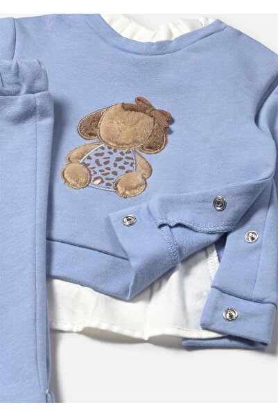 MAYORAL Baby Girl Sweatshirt Pants Set Blue 2560