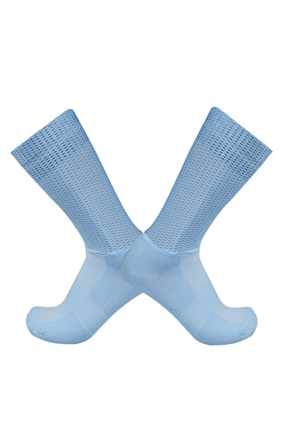 Choice جوارب صيفية زرقاء جديدة لفريق الدراجات الهوائية الهوائية مصنوعة من هلا...