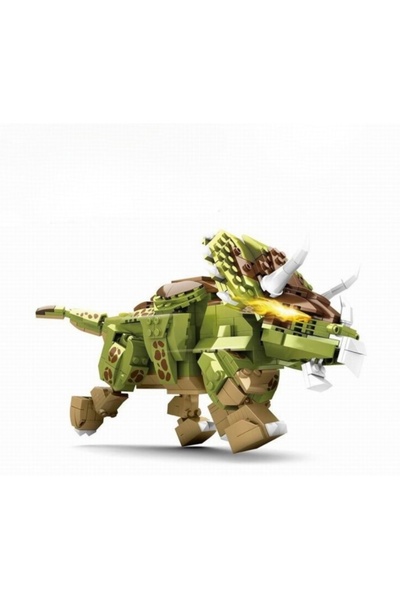 pasajdanal Brick Dinosaur Toy for Kids Granule Puzzle Building Blockspcs:442 ...