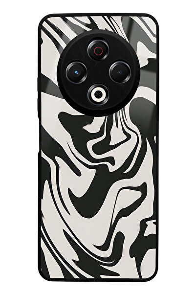 Spoyi Tecno Spark 30 Compatible Triptrance Design Glossy Phone Case